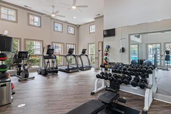 Modern Fitness Center at The Enclave at Crossroads, Raleigh